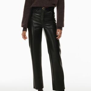 Aritzia vegan leather pants size 12